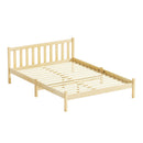 Artiss Bed Frame Double Size Wooden Oak SOFIE-2
