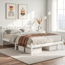 Artiss Bed Frame Queen Size Wooden White SOFIE-1