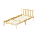 Artiss Bed Frame Single Size Wooden Oak SOFIE-2