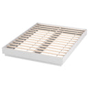 Artiss Double Bed Frame with 16Colour Led Light Wooden Platform Bed Base DAYGLOW-1