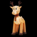 Jingle Jollys Christmas Inflatable Reindeer 5M Illuminated Decorations-1