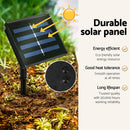 0.6M Christmas Lights 50 LED Motif Solar Wreath Xmas Decorations Jingle Jollys-5