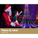 Jingle Jollys 3M Solar Christmas Lights String Light 200 LED-6