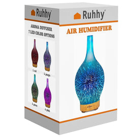 Air Humidifier with Aromatherapy Function and Soft Lamp Light - RnR Galore