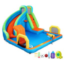 AirMyFun Kids Inflatable Pool Water Slide Cannon Splash Park Castle Outdoor Toys 427X374CM - RnR Galore