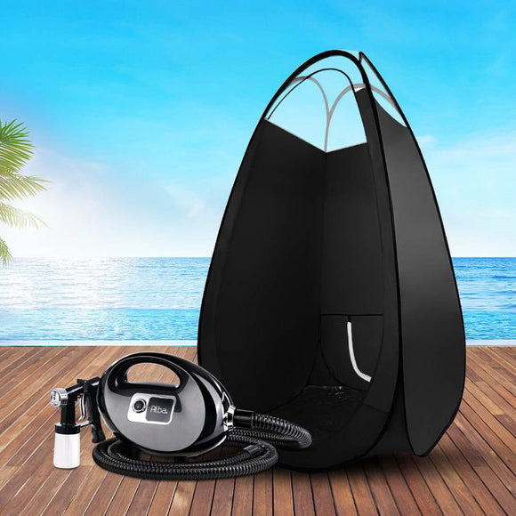 Alba. Spray Tan Machine Spray Gun Spray tent Kit HVLP System Fixed Speed Sunless - RnR Galore