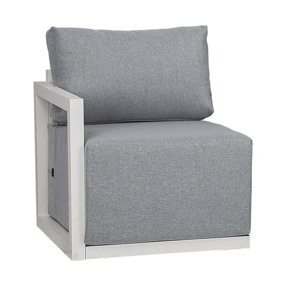 Alfresco 5 - Seater Deep - Seated Patio Set – White - RnR Galore