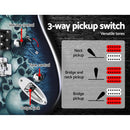 Alpha 41 Inch Electirc Guitar Humbucker Pickup Switch Amplifier Black - RnR Galore
