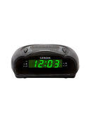 AM/FM Alarm Clock & Radio w/ Green LED Time Numbering - RnR Galore