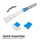 Aquajack 127 Portable Rechargeable Spa and Pool Vacuum Cleaner - RnR Galore