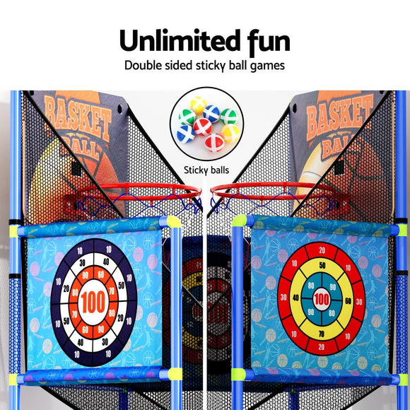 Arcade Basketball Games Electronic Scorer Basketball Hoop Shot Kid Indoor Toy - RnR Galore
