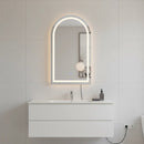 Arched LED Wall Mirror Bathroom Mirrors Makeup Anti - fog 600mm x 1000mm - RnR Galore