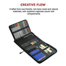 Art Sketch Pencils Oil Drawing Colouring Graphite Charcoal Pencil Set 72pcs/set - RnR Galore