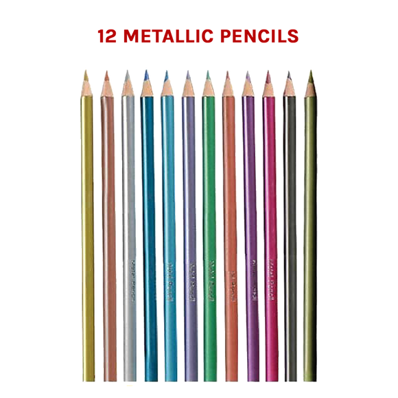Art Sketch Pencils Oil Drawing Colouring Graphite Charcoal Pencil Set 72pcs/set - RnR Galore