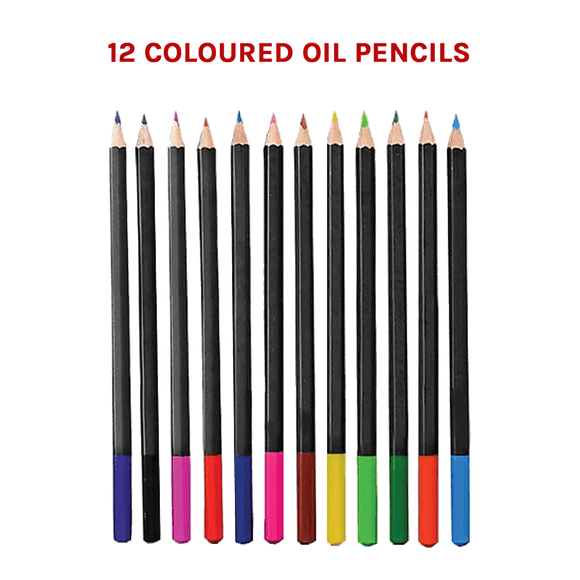 Art Sketch Pencils Oil Drawing Colouring Graphite Charcoal Pencil Set 72pcs/set - RnR Galore