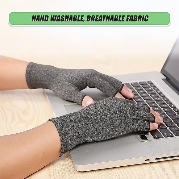Arthritis Gloves Compression Joint Finger Hand Wrist Support Brace - Small - RnR Galore