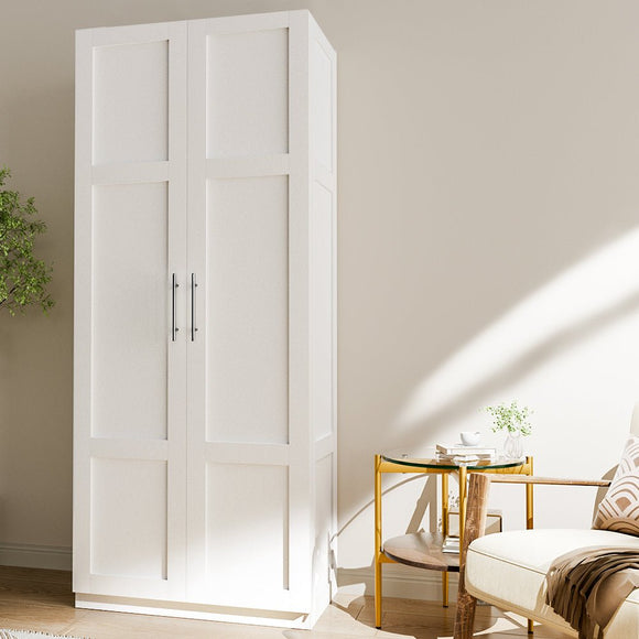 Artiss 2 Door Buffet Sideboard Cupboard Cabinet Pantry White - RnR Galore