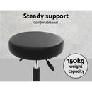 Artiss 2x Salon Stool Round Swivel Chair - RnR Galore