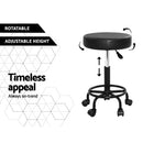 Artiss 2x Salon Stool Round Swivel Chair - RnR Galore