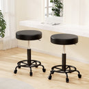 Artiss 2x Salon Stool Round Swivel Chair - RnR Galore