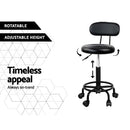 Artiss 2x Salon Stool Swivel Chair Backrest - RnR Galore