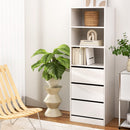 Artiss 3 Chest of Drawers Tallboy Cabinet White - RnR Galore