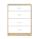 Artiss 4 Chest of Drawers - BURL - RnR Galore