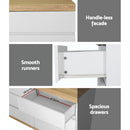 Artiss 6 Chest of Drawers Cabinet Dresser Table Tallboy Storage Bedroom White - RnR Galore