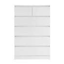 Artiss 6 Chest of Drawers - PEPE White - RnR Galore