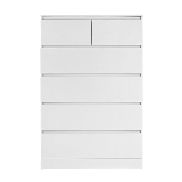 Artiss 6 Chest of Drawers - PEPE White - RnR Galore