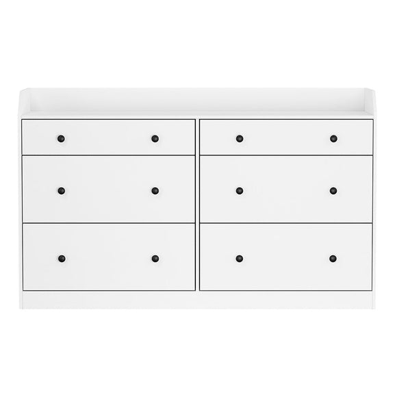 Artiss 6 Chest of Drawers - PETE White - RnR Galore