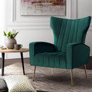 Artiss Armchair Green Velvet Kate - RnR Galore