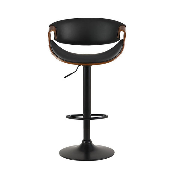 Artiss Bar Stools Gas Lift Leather w/Armrest - RnR Galore