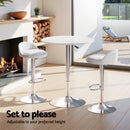 Artiss Bar Table and Stools Set Dining Desk Kitchen Chairs Cafe Pub - RnR Galore