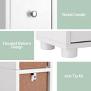 Artiss Bathroom Storage Cabinet 180cm Tall Slim Floor Cupboard Toilet Narrow Linen Tower - RnR Galore
