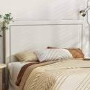 Artiss Bed Frame Bed Head Headboard Queen Fabric - RIVE Beige - RnR Galore