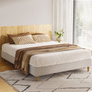 Artiss Bed Frame Double Size Beige ZORA - RnR Galore