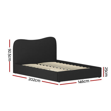 Artiss Bed Frame Double Size Boucle DARA - RnR Galore