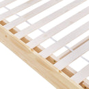Artiss Bed Frame Double Size Floating Wooden Mattress Base Platform Timber ODIN - RnR Galore