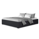 Artiss Bed Frame Double Size Gas Lift Base Charcoal TOKI - RnR Galore