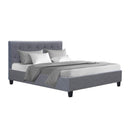 Artiss Bed Frame Double Size Grey VANKE - RnR Galore