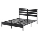 Artiss Bed Frame Double Size LED Metal Bed Base with Charging Station - RnR Galore
