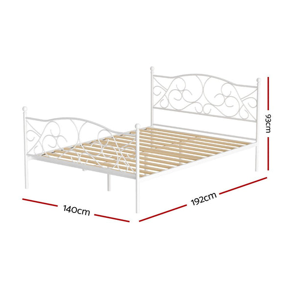 Artiss Bed Frame Double Size Metal Bed Frame GROA - RnR Galore