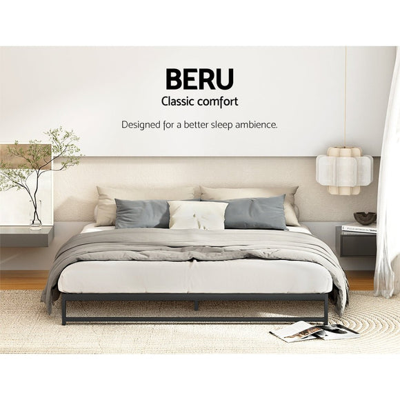 Artiss Bed Frame Double Size Metal BERU - RnR Galore