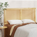 Artiss Bed Frame Double Size with Rattan Headboard Wooden Bed Base BRUNO - RnR Galore