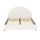 Artiss Bed Frame Gas Lift Strorage Beds Base Platform Boucle Fabric Queen ELLA - RnR Galore