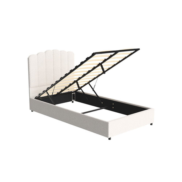 Artiss Bed Frame King Single Size Boucle FION - RnR Galore