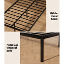 Artiss Bed Frame King Single Size Metal Base Mattress Platform Foundation PAULA - RnR Galore