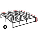Artiss Bed Frame King Size Metal Bed Frame TINO - RnR Galore