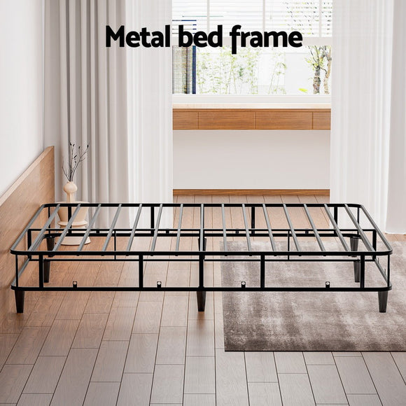 Artiss Bed Frame King Size Metal Grey MASON - RnR Galore